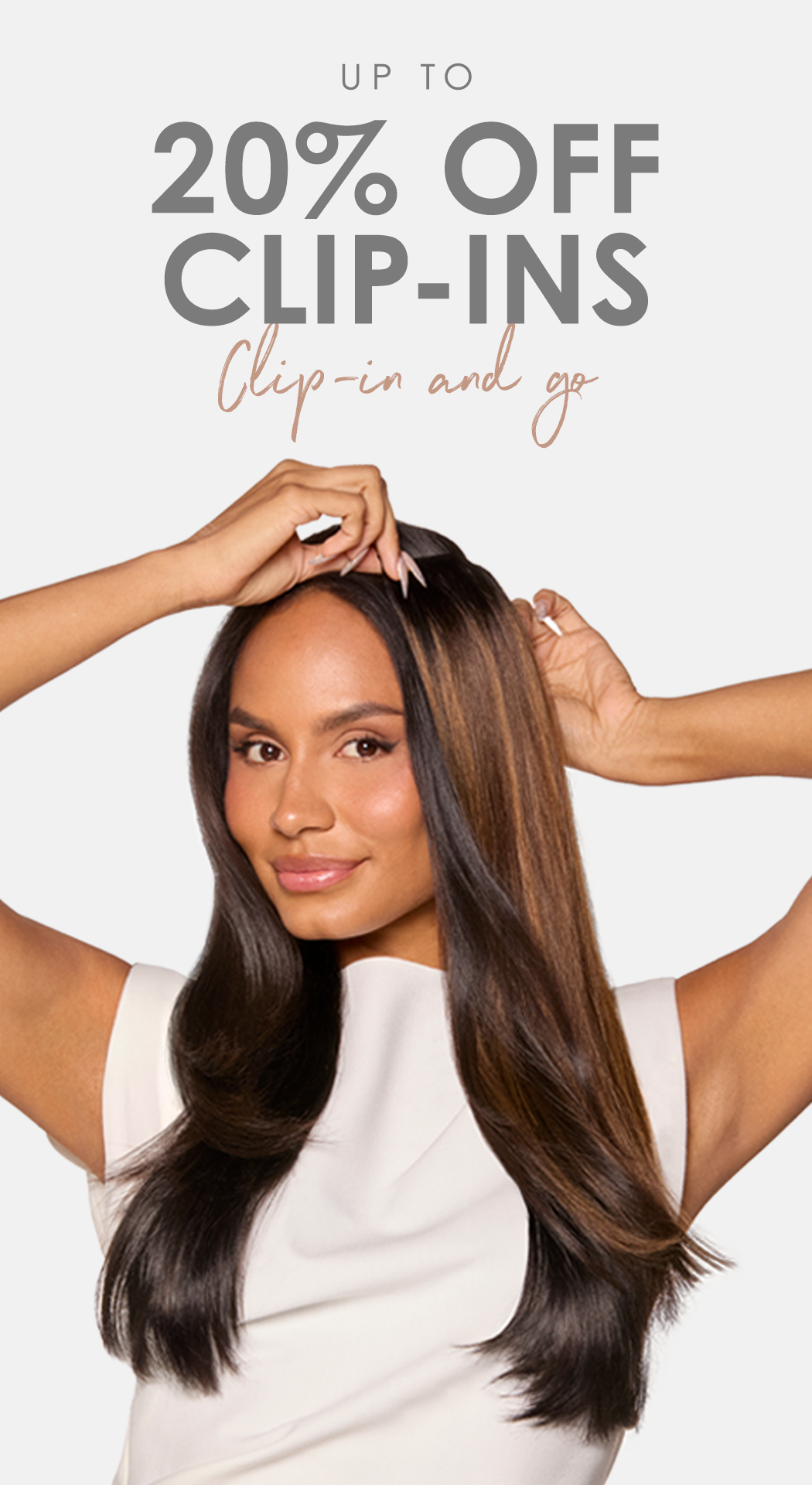 Beauty Works Luxury Hair Extensions Facebook ad