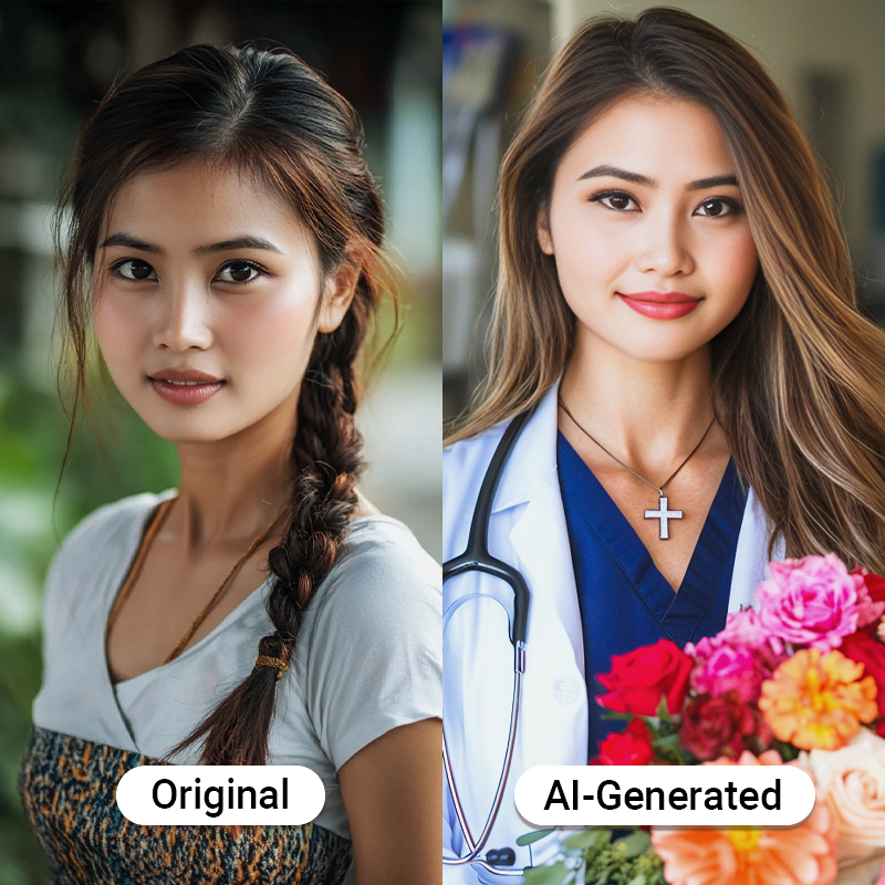 KI-Avatar-Puzzle Facebook ad