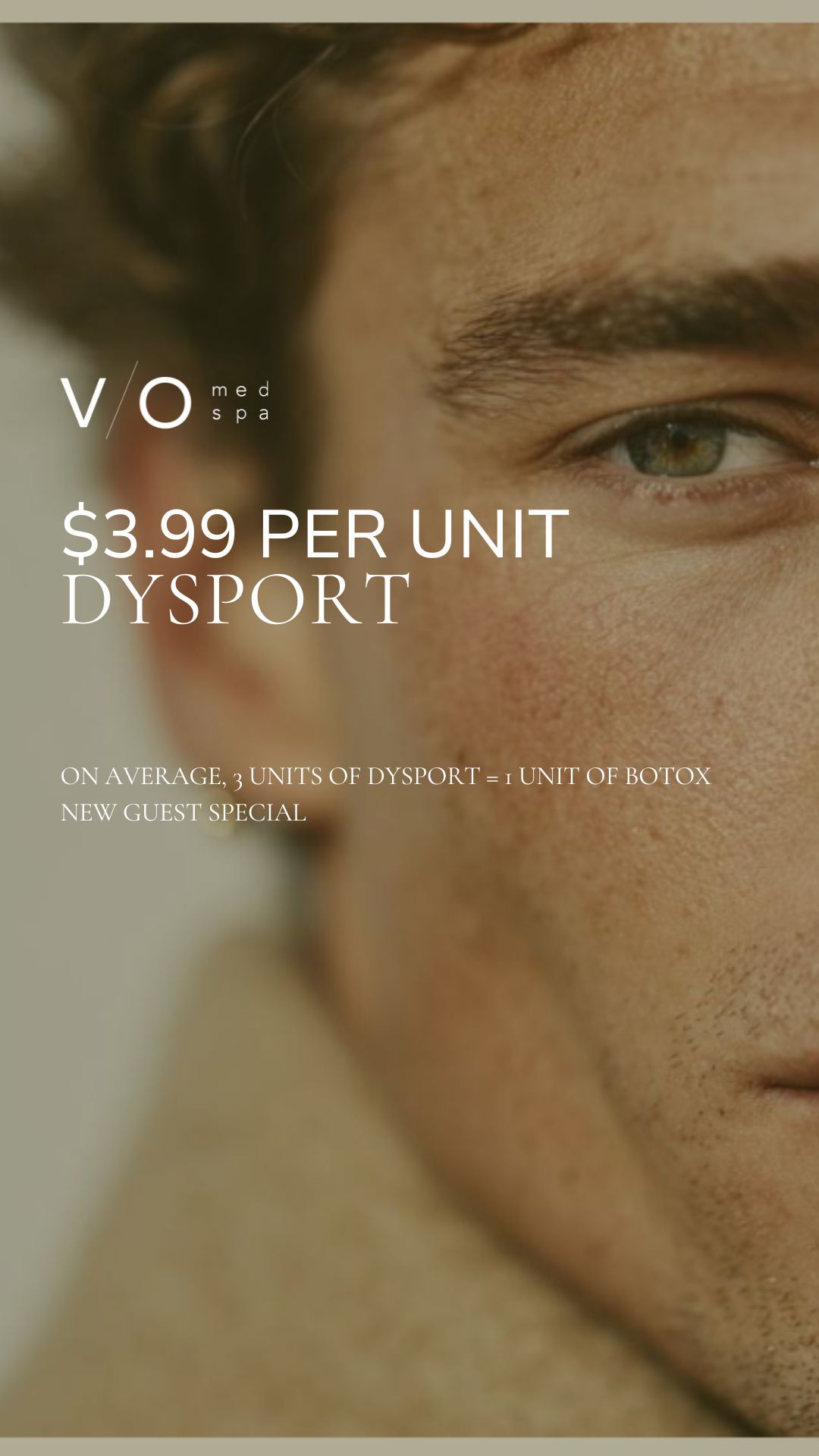 VIO Med Spa Huntersville Facebook ad: Refined for $3.99/Unit