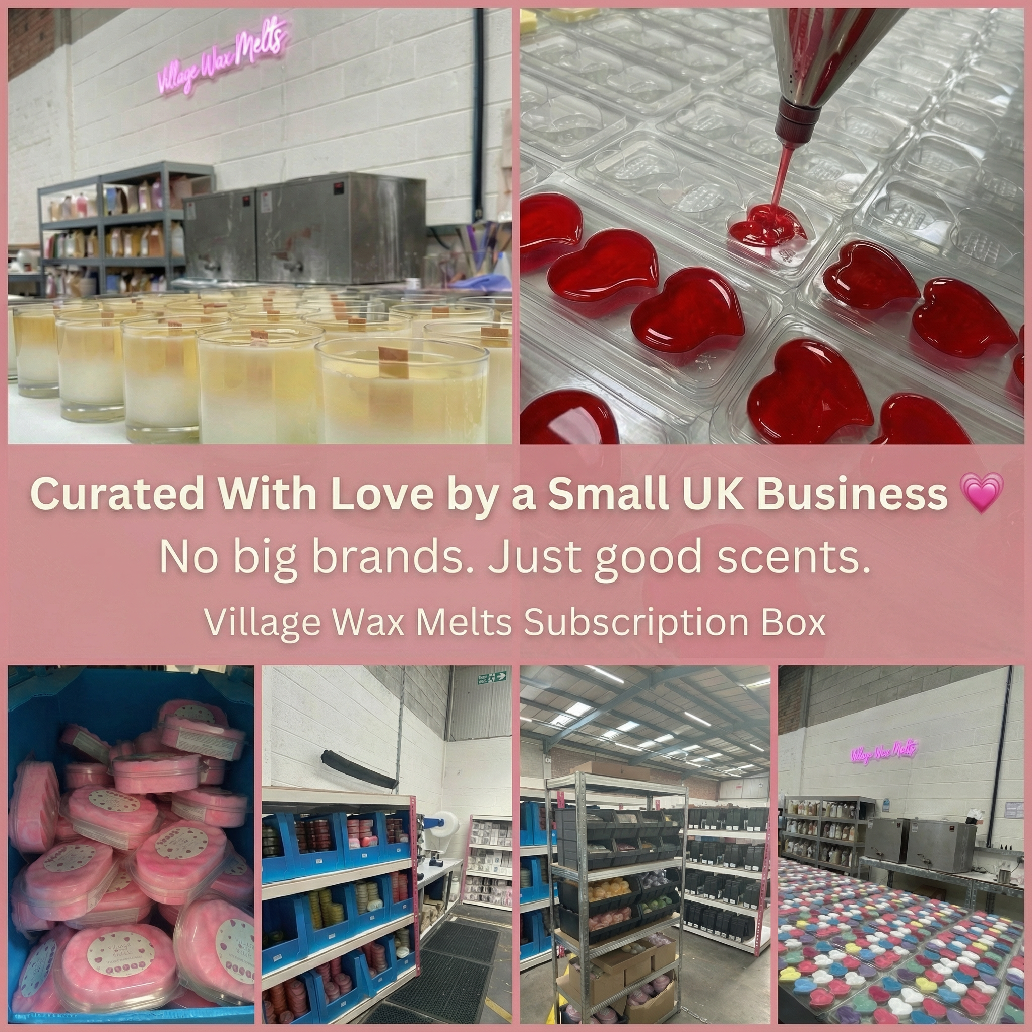 Village Wax Melts Facebook ad: Everything You Need For A Cosy Home