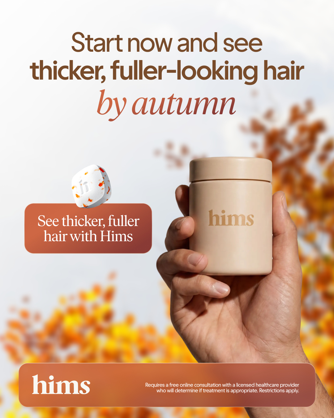 hims Facebook ad