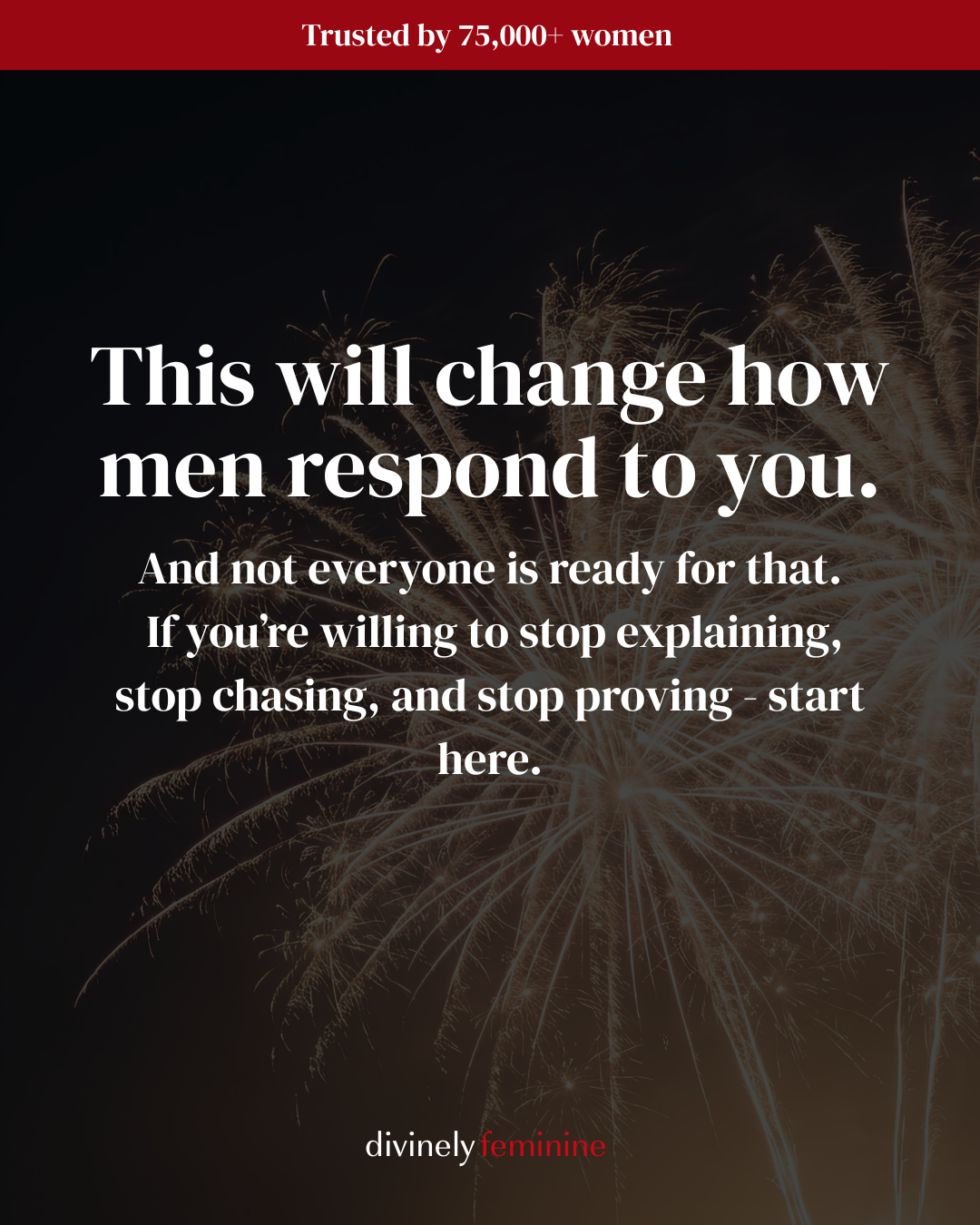 The Divinely Feminine Facebook ad