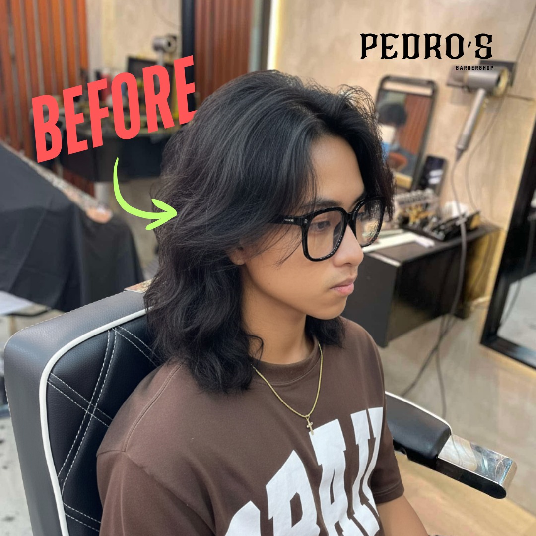 Pedro’s Barbershop Biñan Facebook ad: LEVEL UP YOUR LOOK