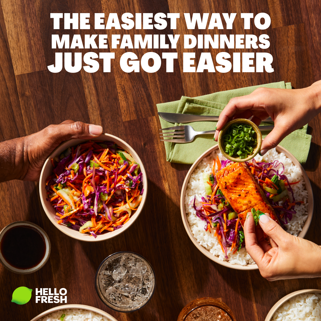 HelloFresh Facebook ad