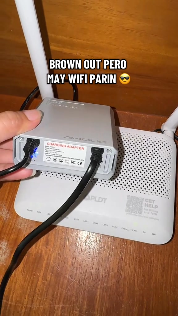 All U Need Facebook ad: AVIDUS Mini UPS Battery Backup for Router, Modem & CCTV