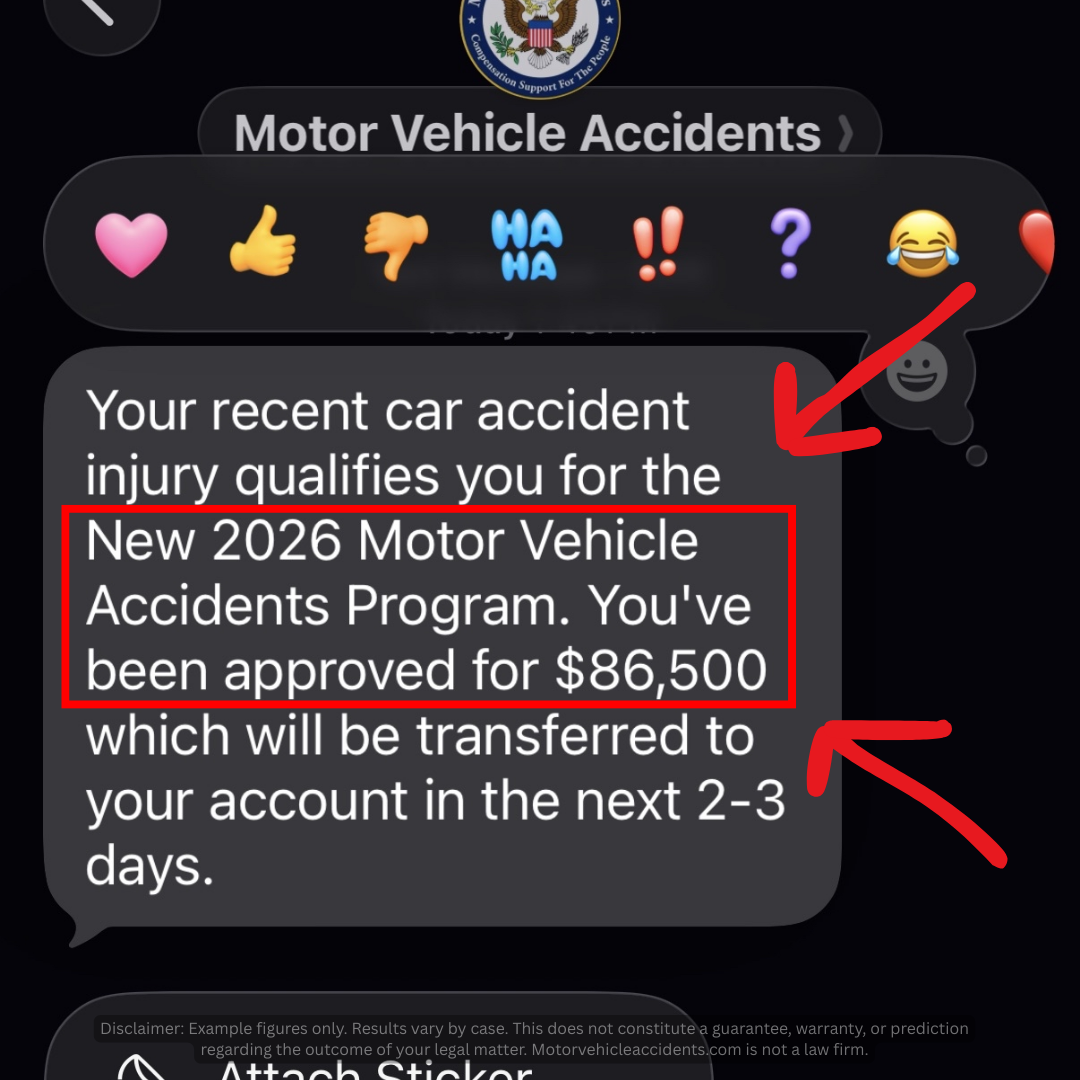 National Accident Program Facebook ad: HUGE Cash Payout For American Drivers