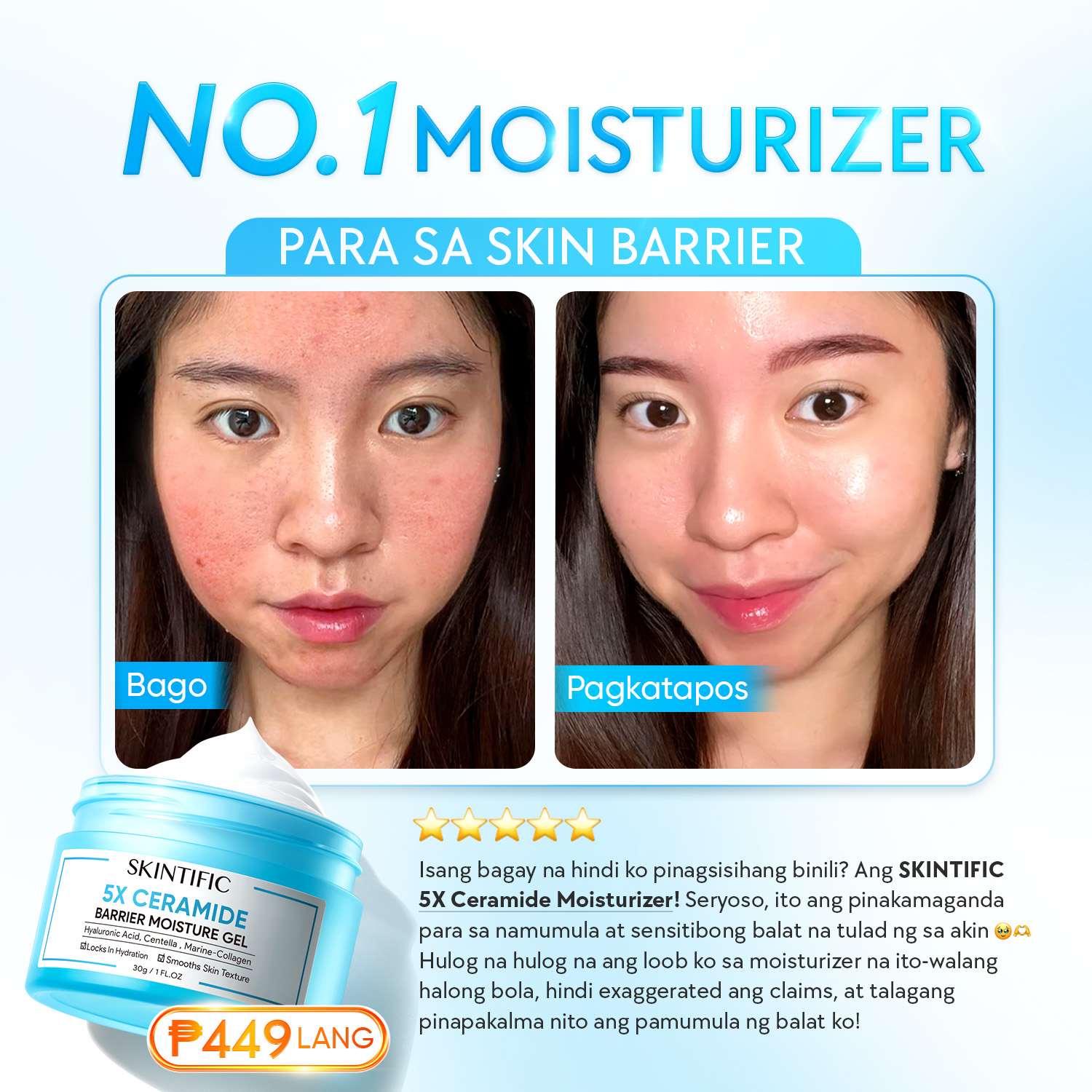 Skintific Philippines Facebook ad