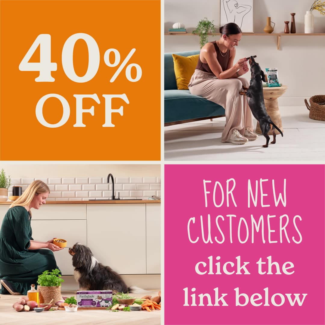 Forthglade Natural Pet Food Facebook ad from Mar 28, 2025