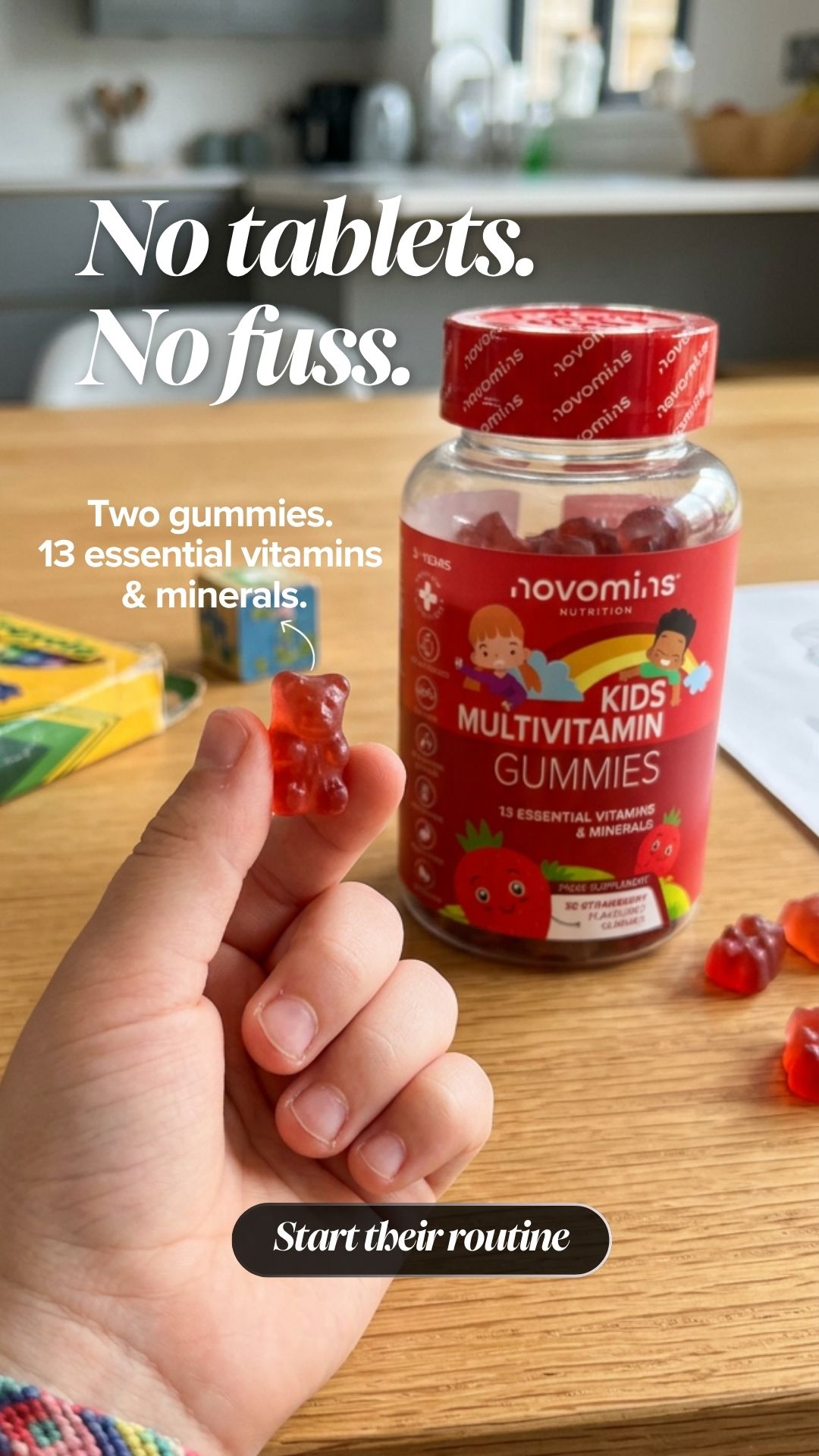 Novomins Nutrition Facebook ad