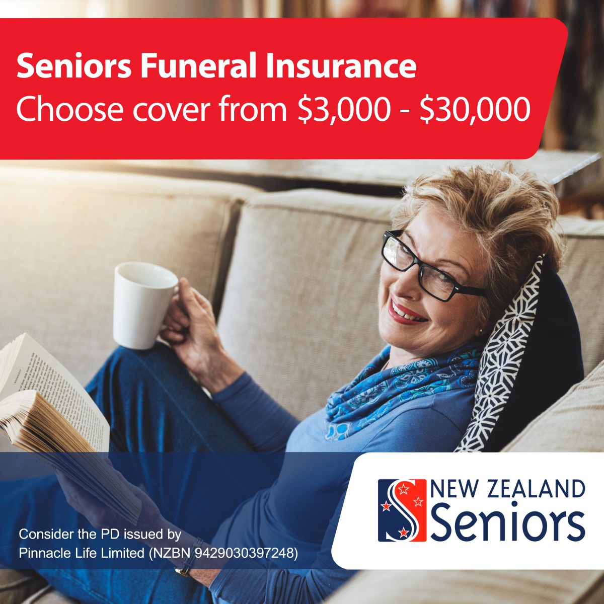 New Zealand Seniors Facebook ad