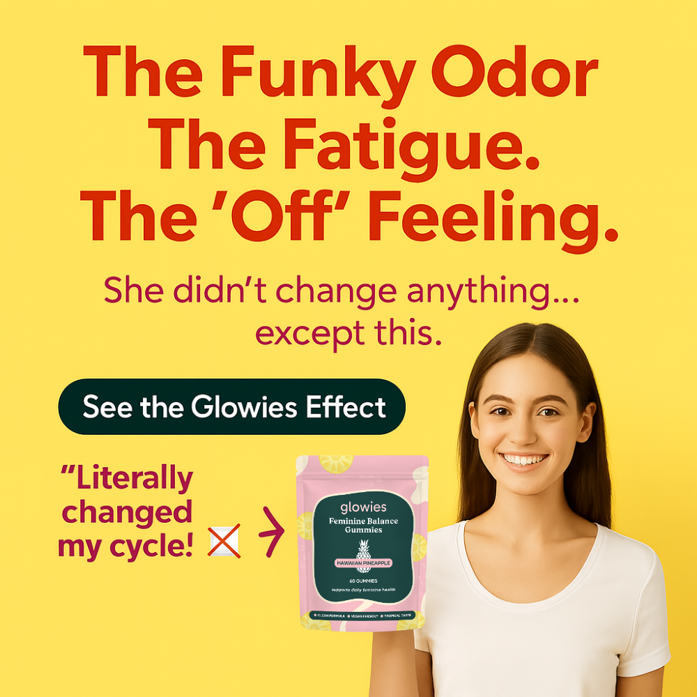 Glowies Facebook ad