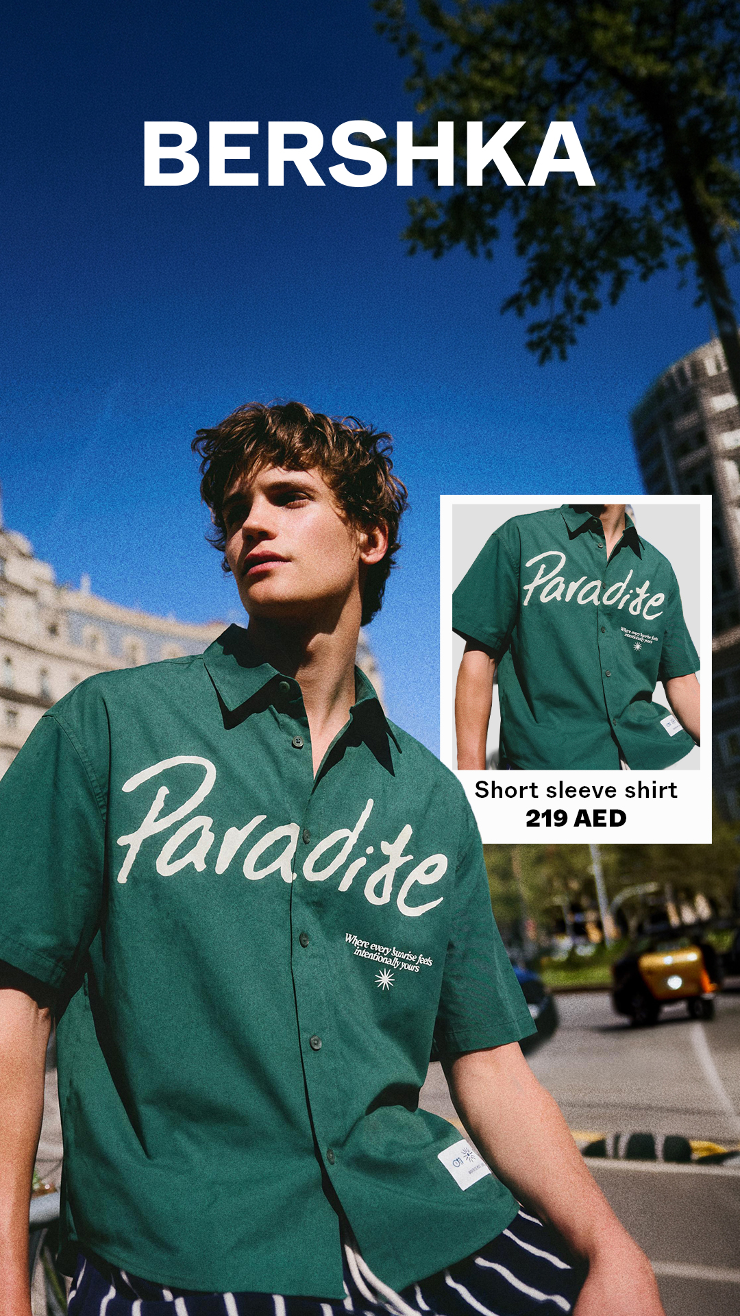 Bershka Facebook ad