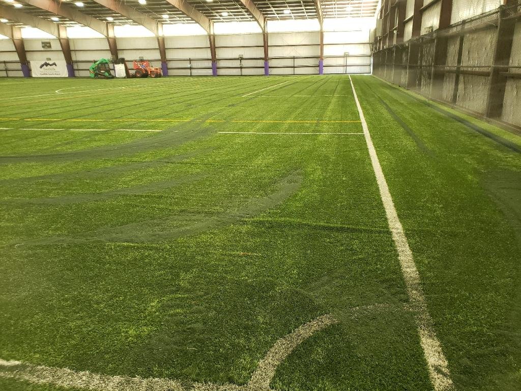 Sarah Miller Facebook ad: Artificial Turf - Waterless Landscaping 7'x50' Rolls