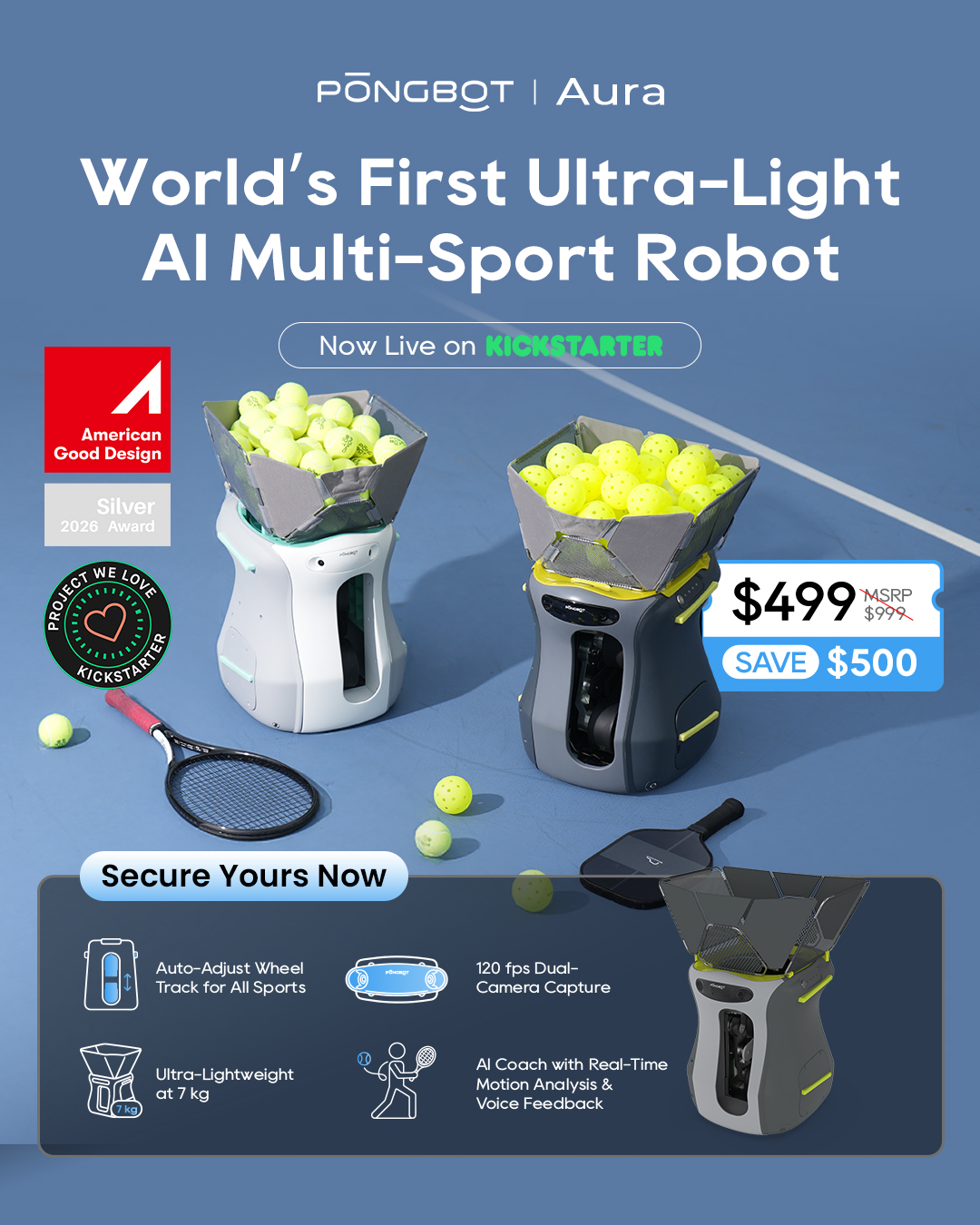 Pongbot Sports Facebook ad