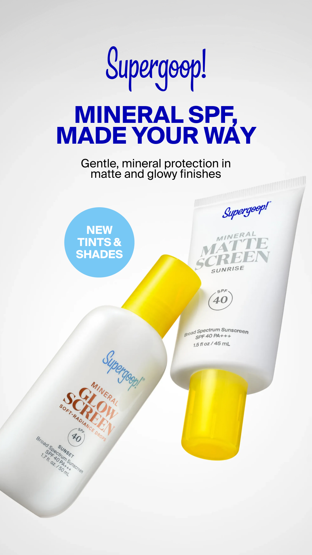 Supergoop Facebook ad
