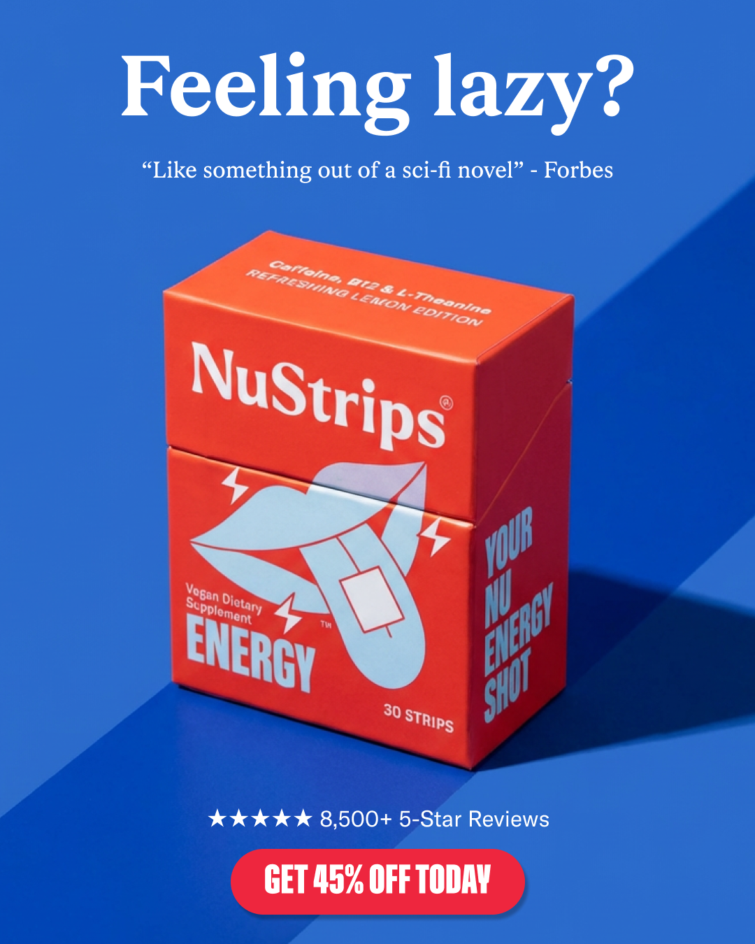NuStrips Facebook ad