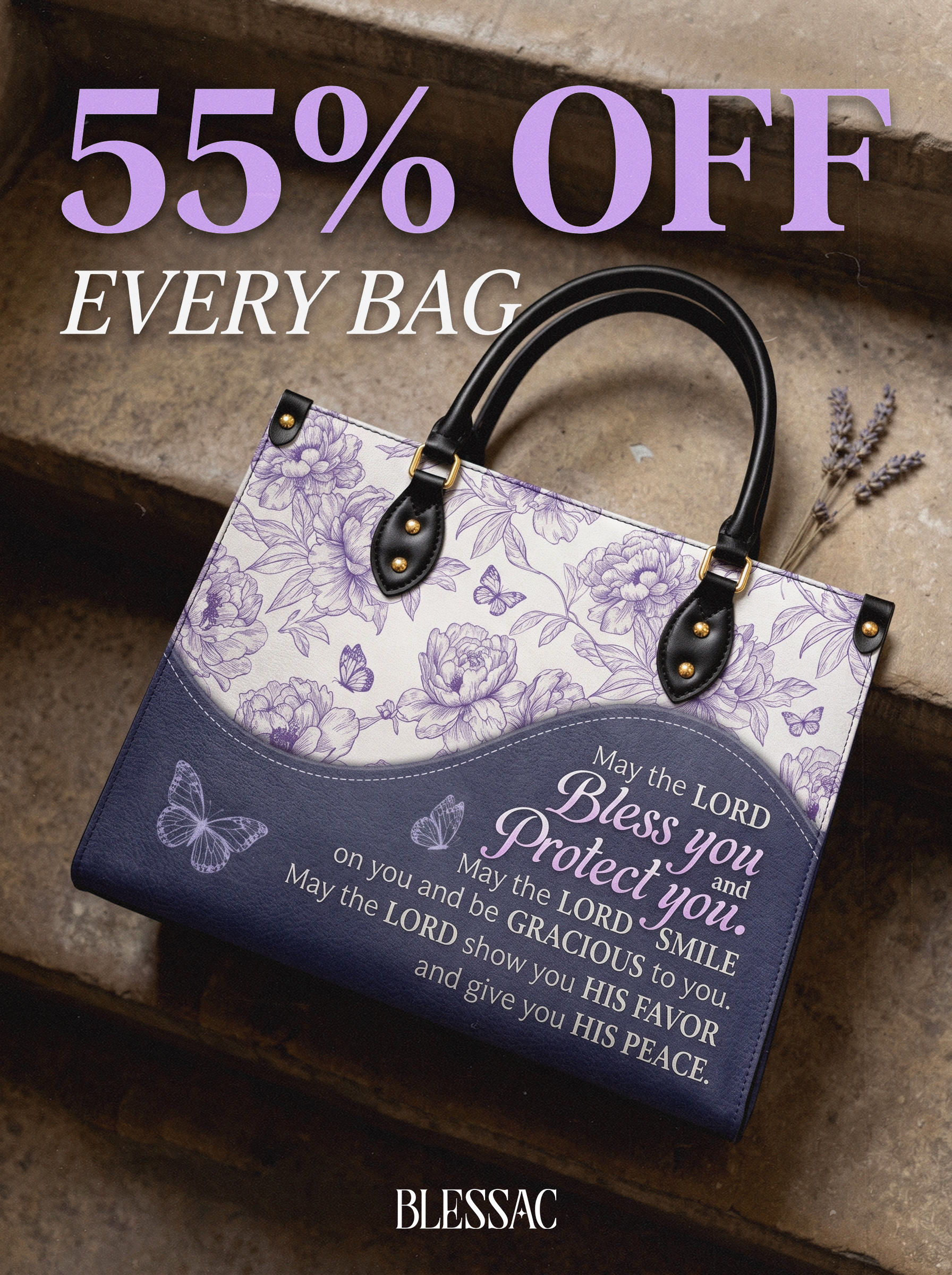 Blessac - Leather Handbags Inspired by Bible Verses Facebook ad