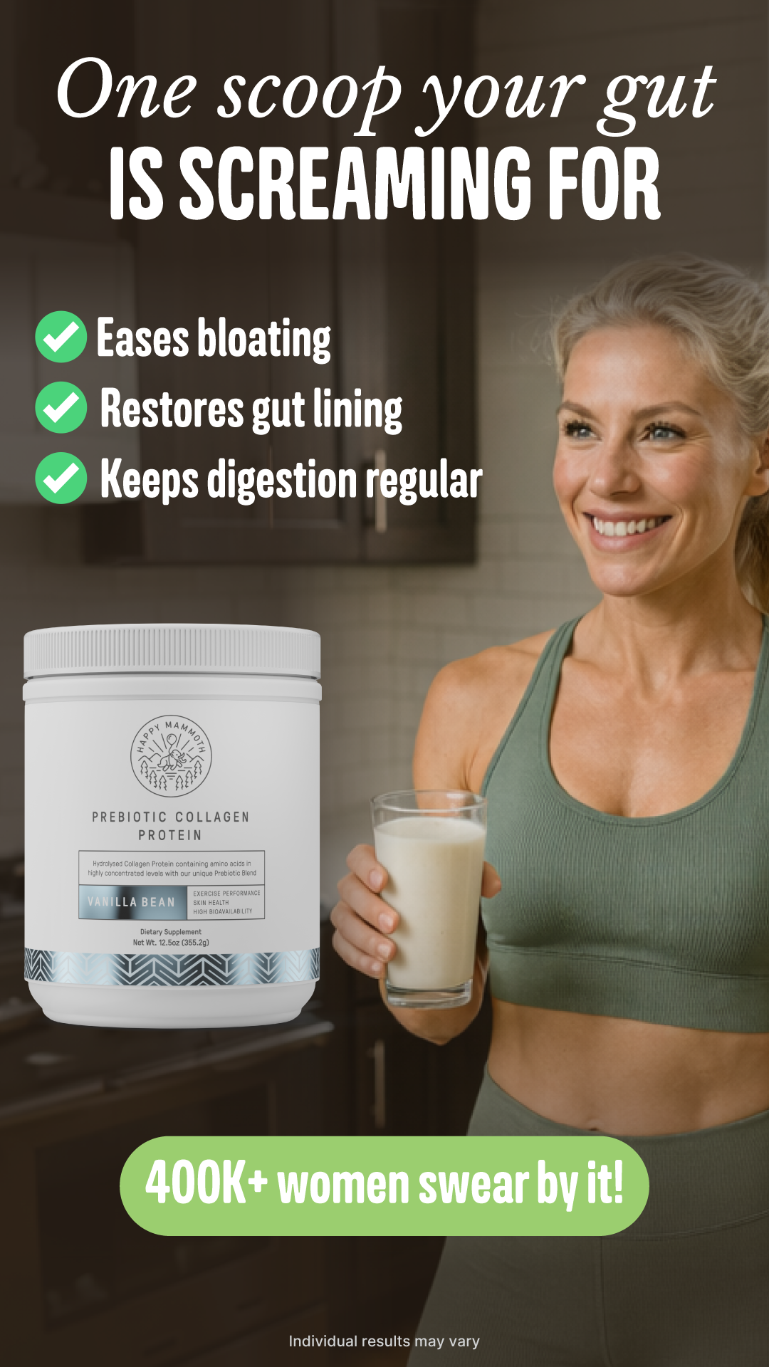 Happy Mammoth Facebook ad