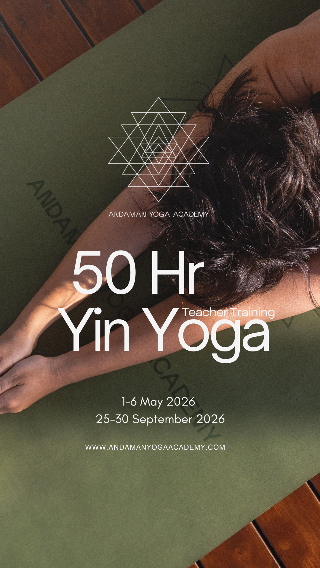 CC's Hideaway Facebook ad: 50-Hour Yin Yoga Course in Phuket