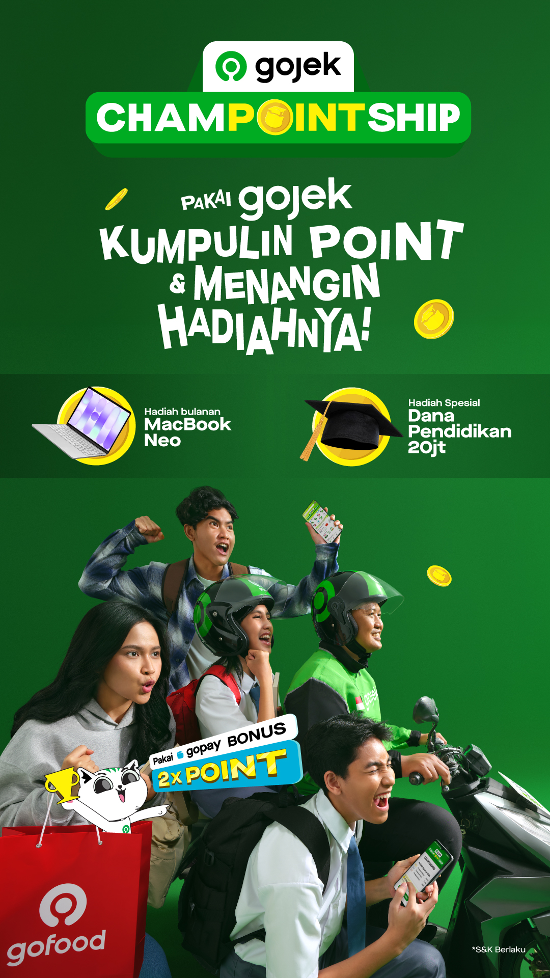Gojek Indonesia Facebook ad