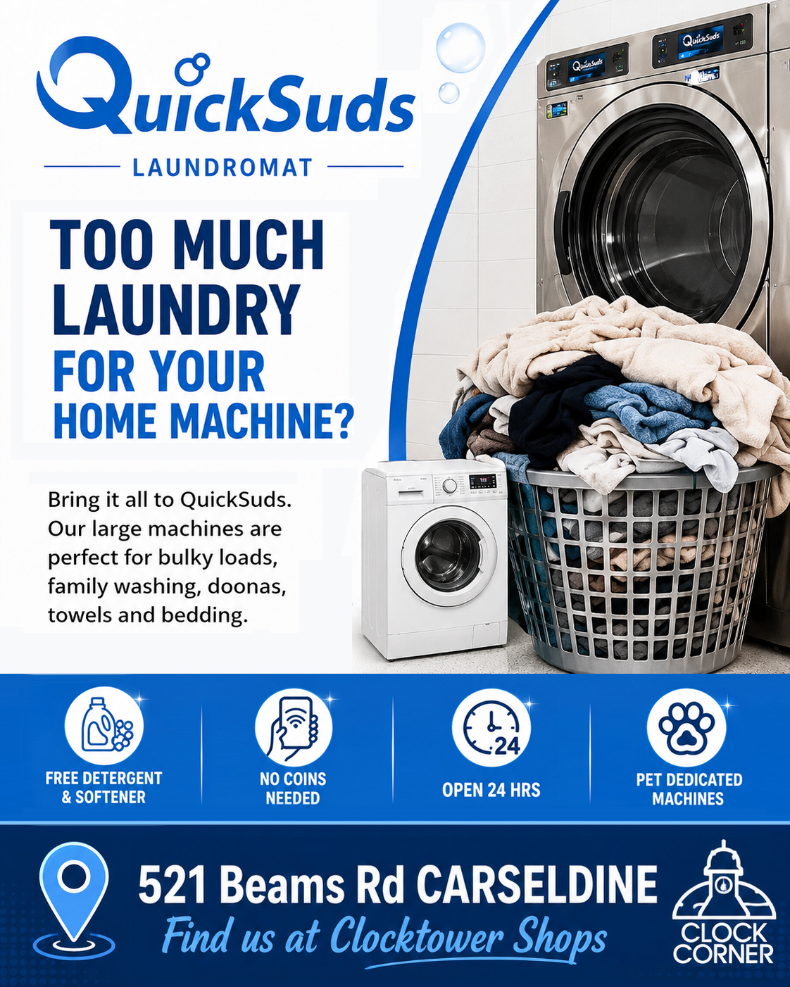 QuickSuds Facebook ad