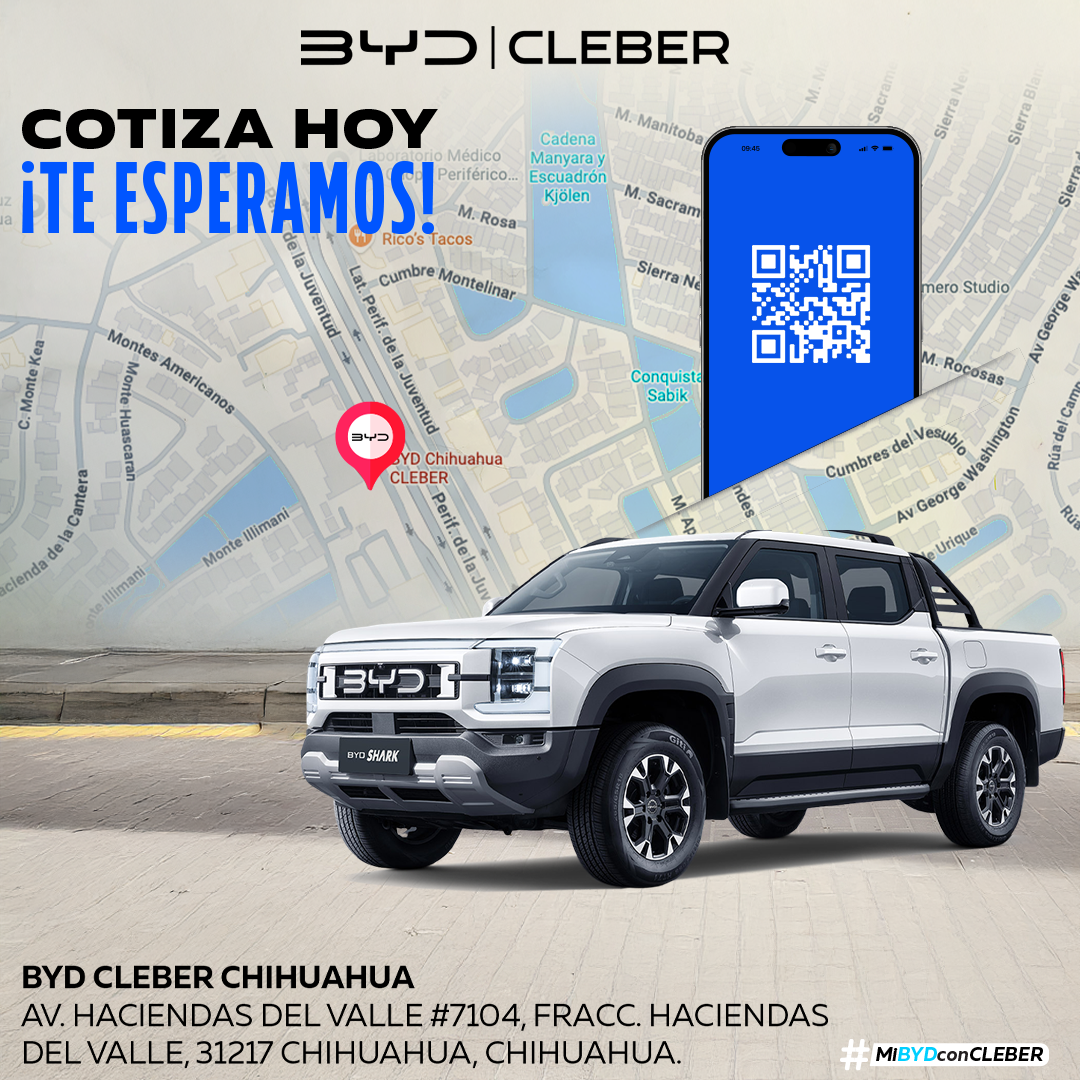 BYD Auto CLEBER Facebook ad: ¡Visítanos y conoce nuestras promociones!