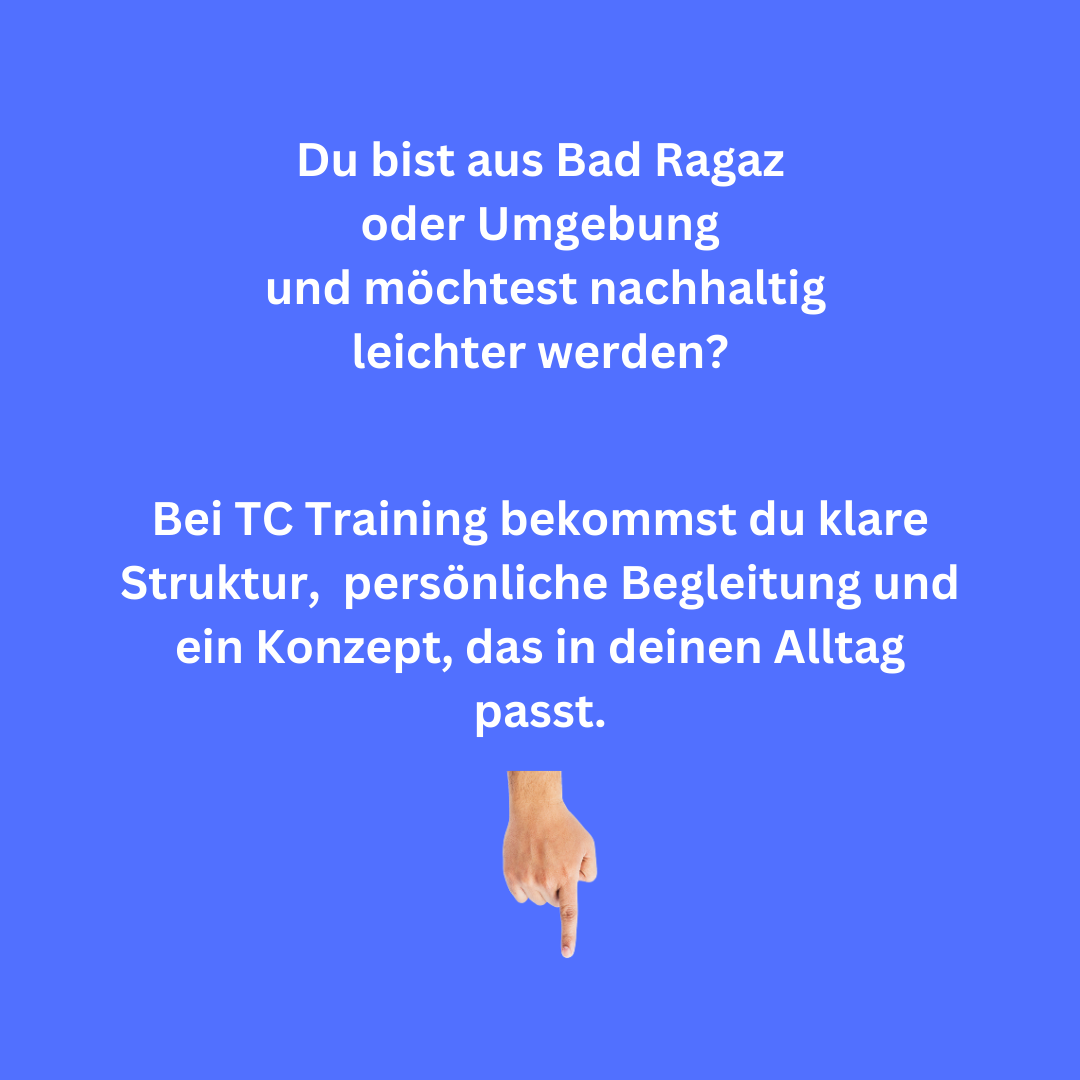 TC Training Facebook ad: Jetzt gesund durchstarten