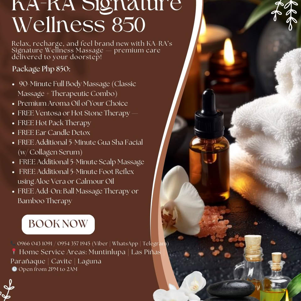Wellness by KA-RA Facebook ad: HOLY MONDAY WELLNESS REMINDER