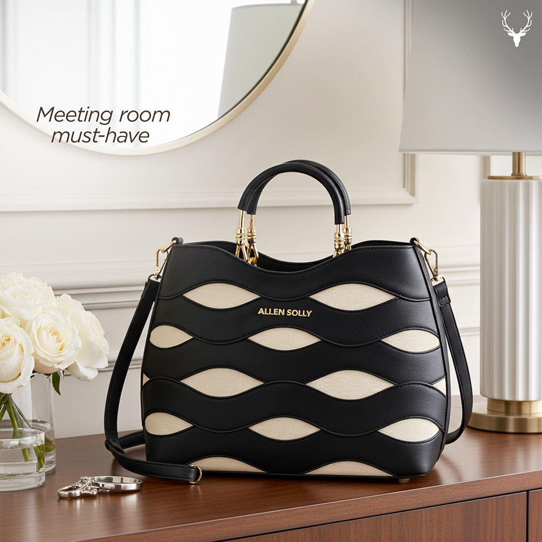 Allen Solly Facebook ad: Looks Luxury. Lives Easy.