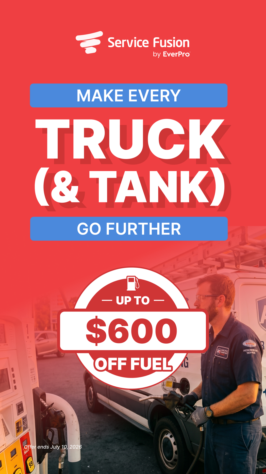 Service Fusion Facebook ad
