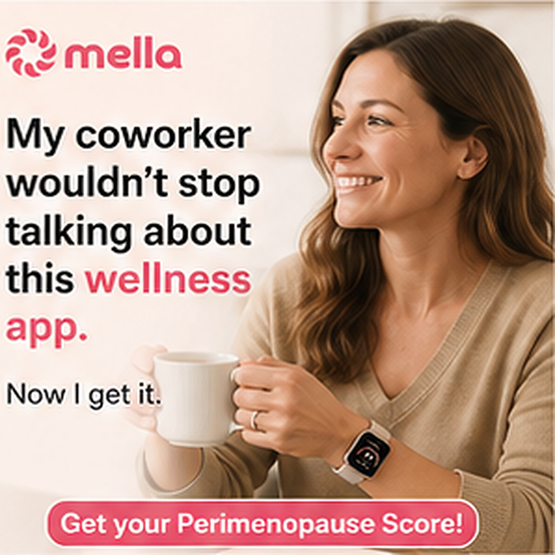 Mella Facebook ad: Get your Perimenopause score