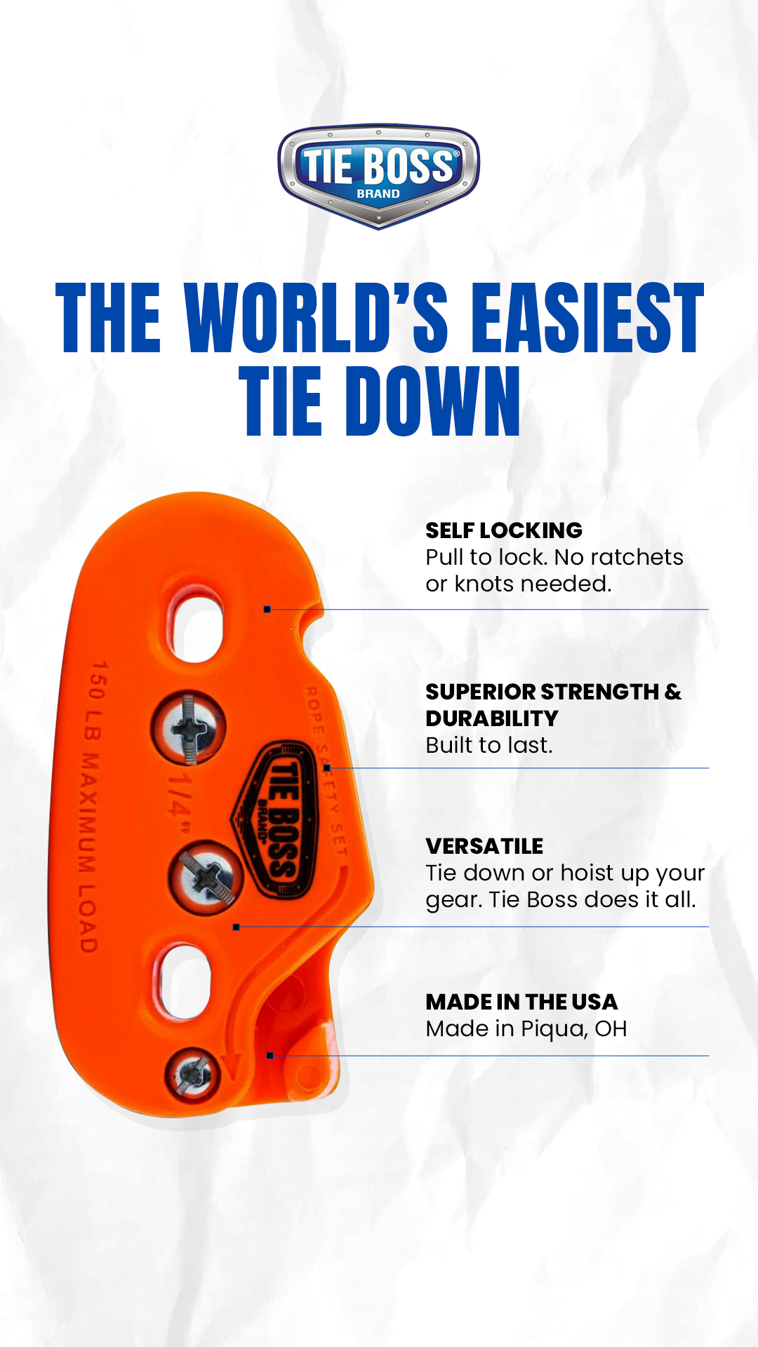TieBoss Facebook ad