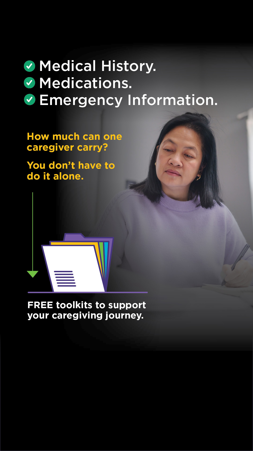The Ontario Caregiver Organization Facebook ad from Jul 21, 2026