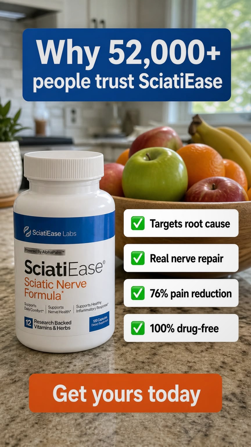 Sciatica Health Center Facebook ad