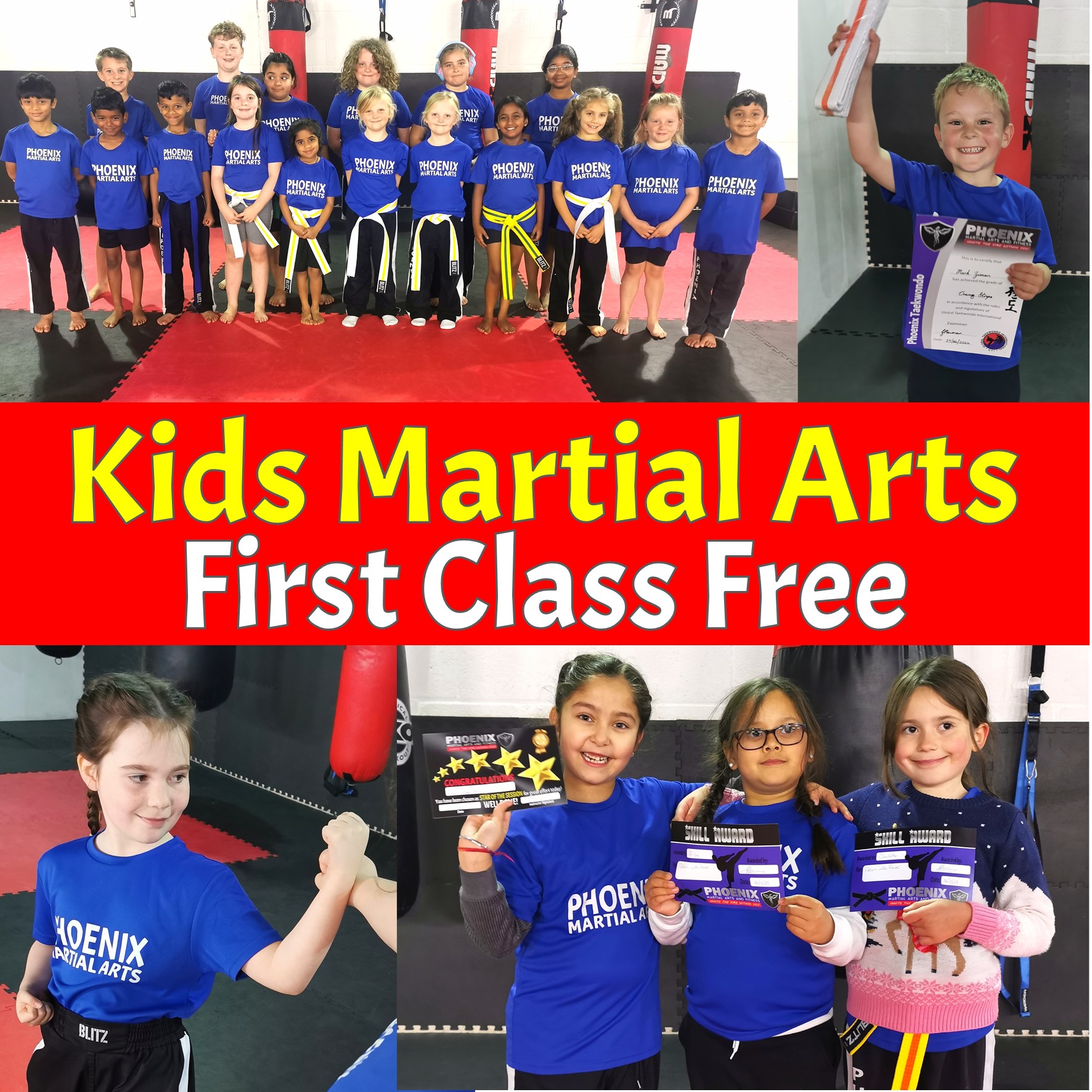 Phoenix Martial Arts & Fitness Facebook ad: Build Confidence & Focus
