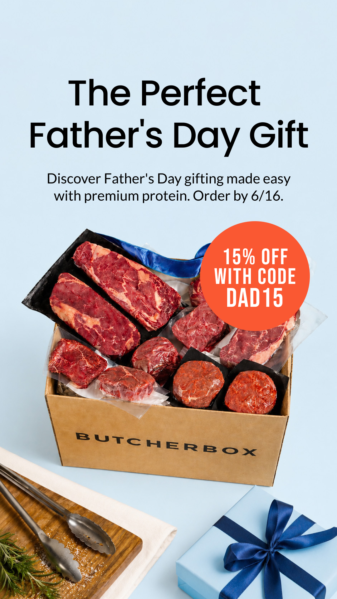 ButcherBox Facebook ad