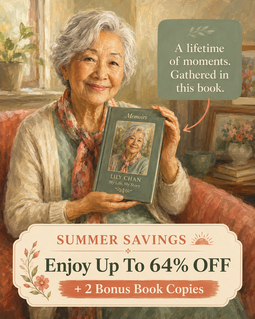Memowrite Facebook ad