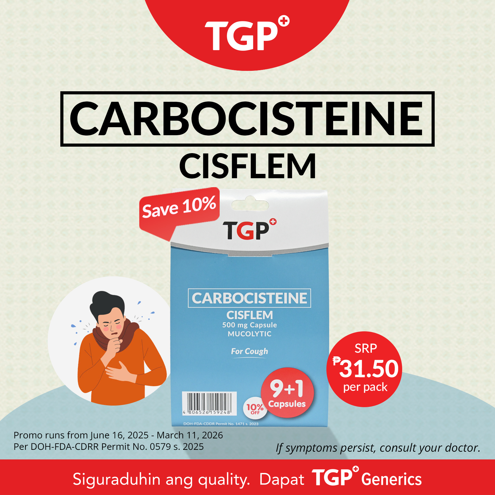 TGP The Generics Pharmacy Facebook ad