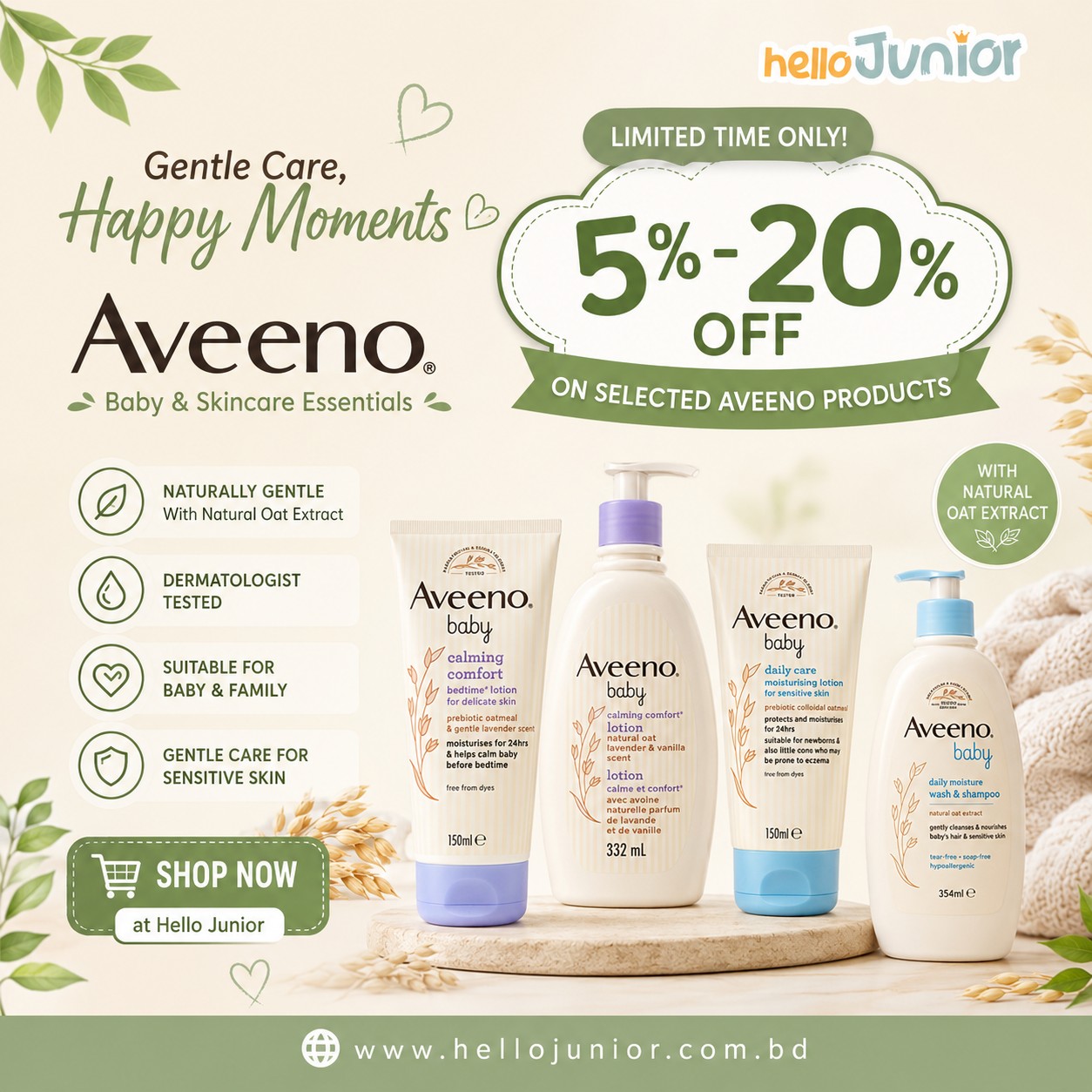 Hello Junior Facebook ad