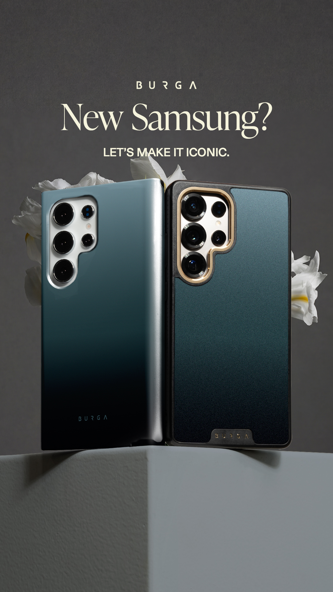 BURGA Phone Cases Facebook ad