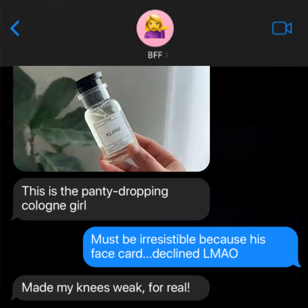 Klone Scents Facebook ad
