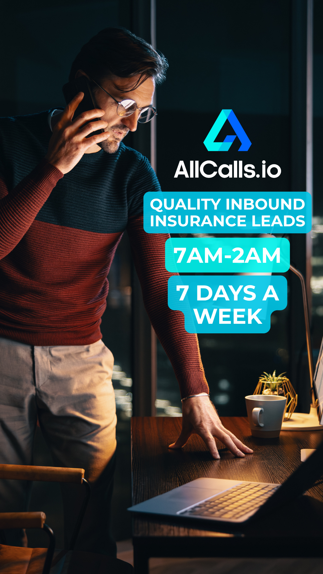 AllCalls.io Facebook ad