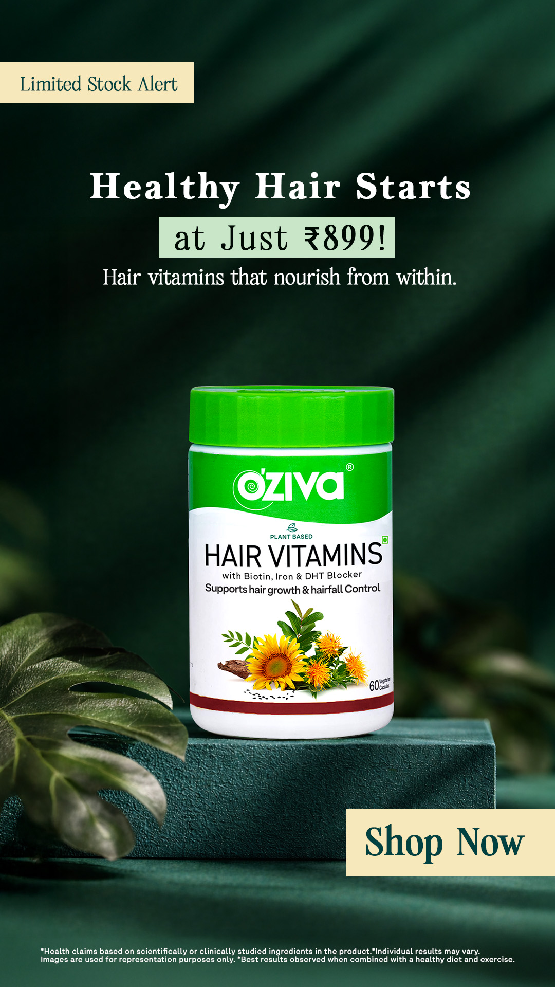 OZiva Facebook ad
