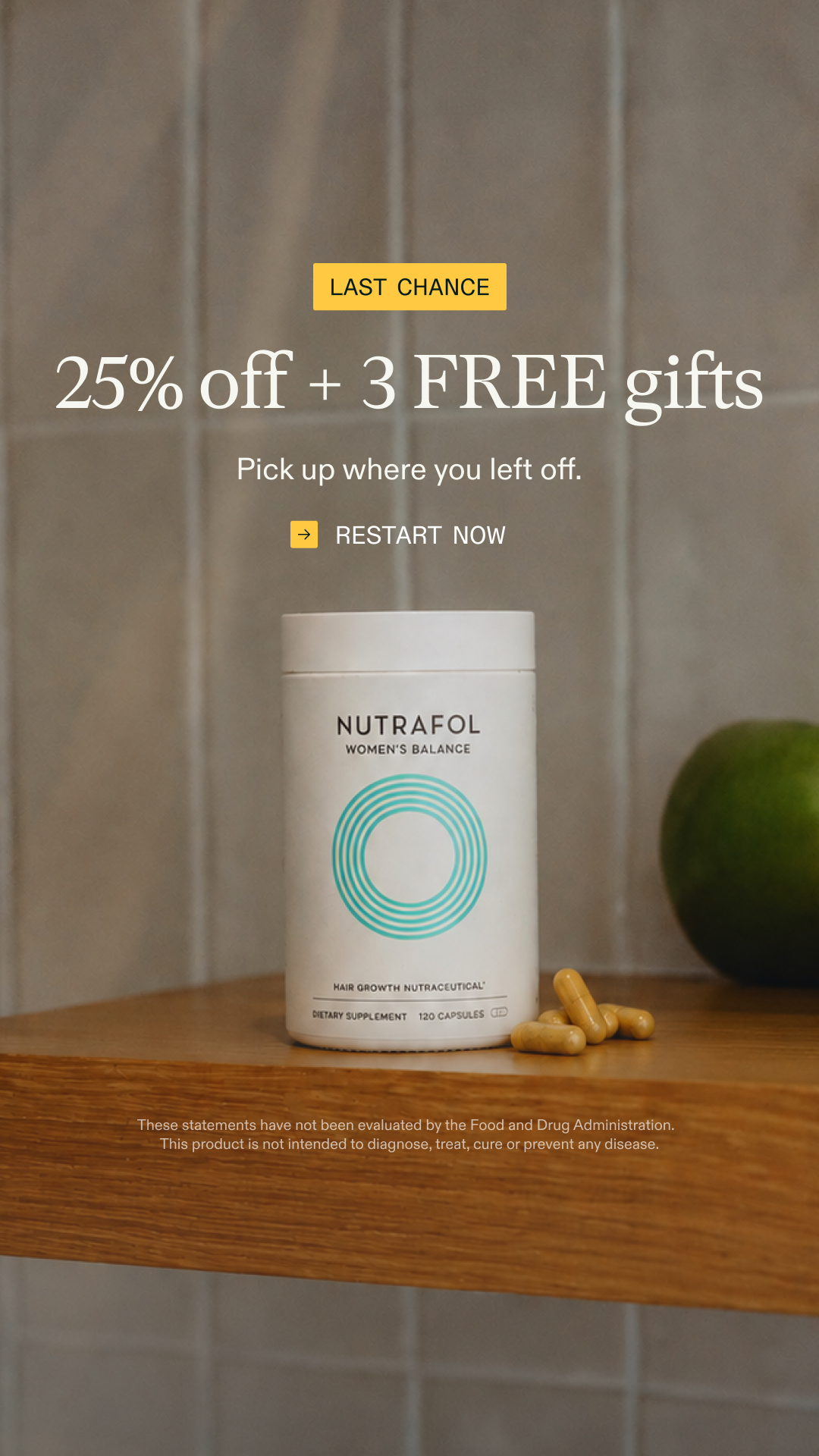 Nutrafol Facebook ad