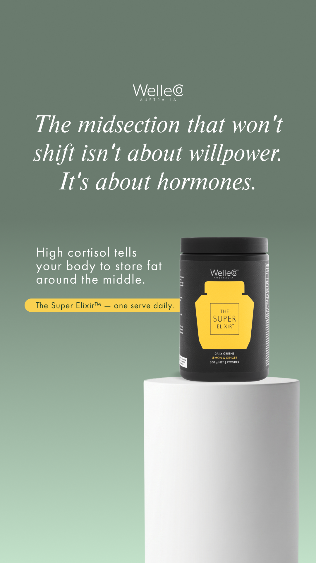 WelleCo Facebook ad