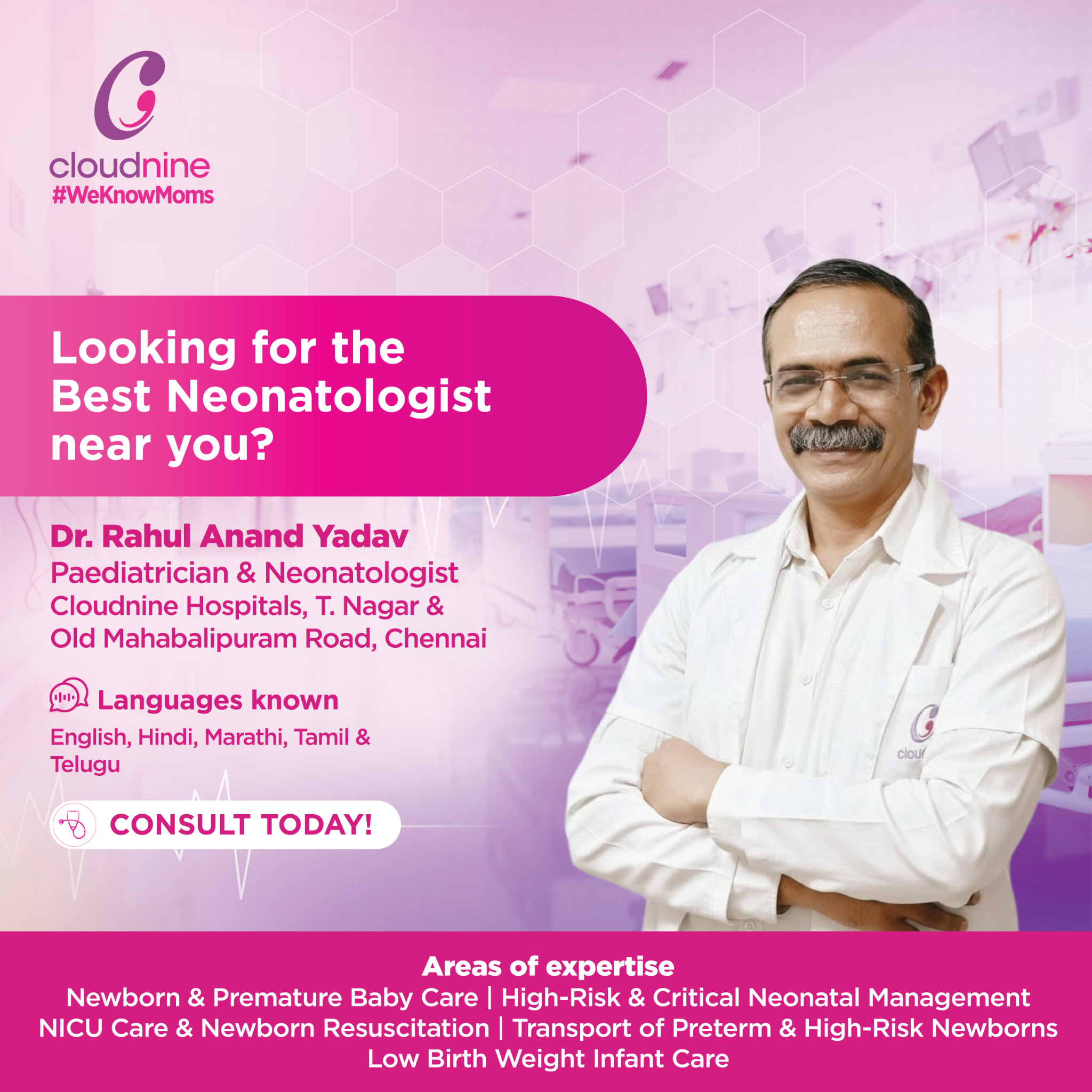 Cloudnine Hospital Facebook ad