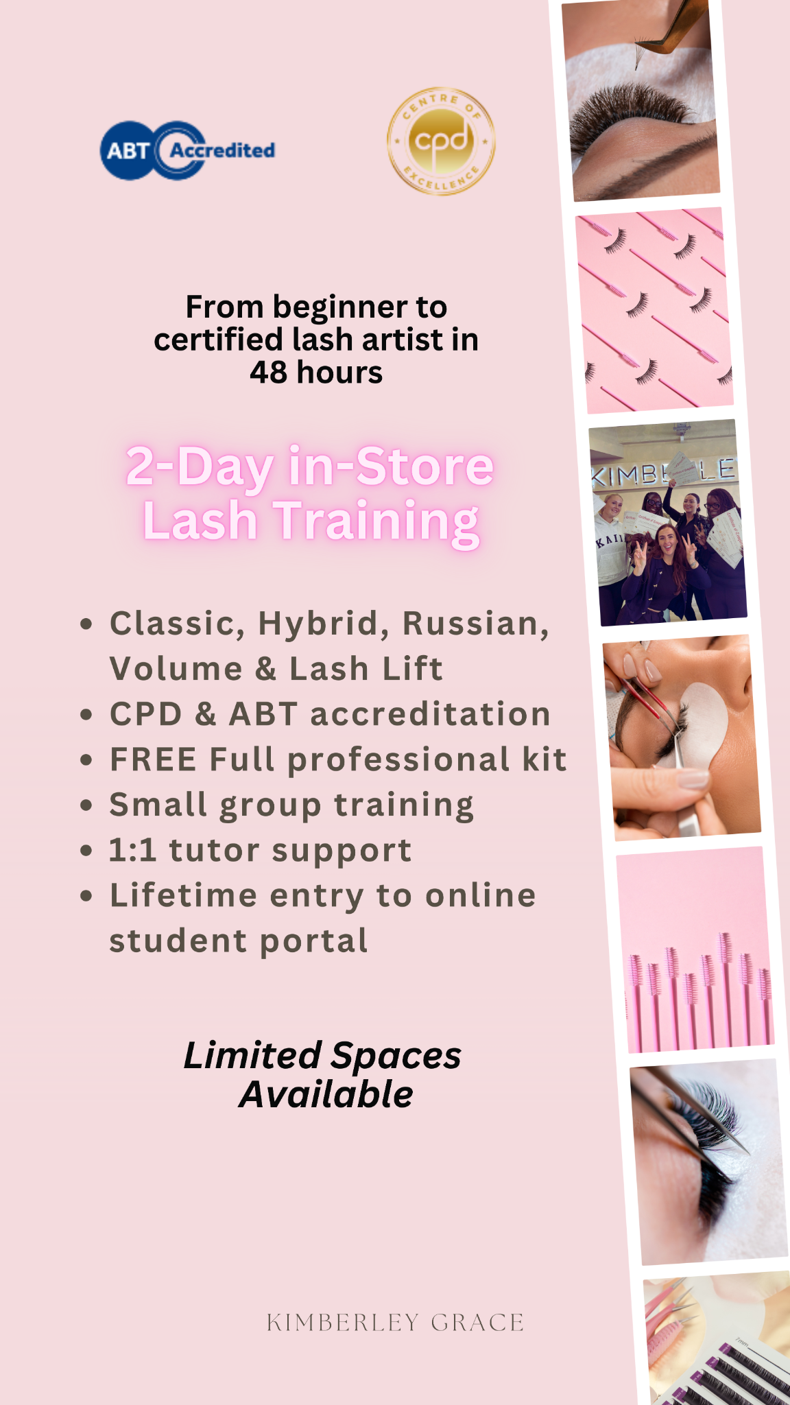 Kimberley Grace Ltd Facebook ad