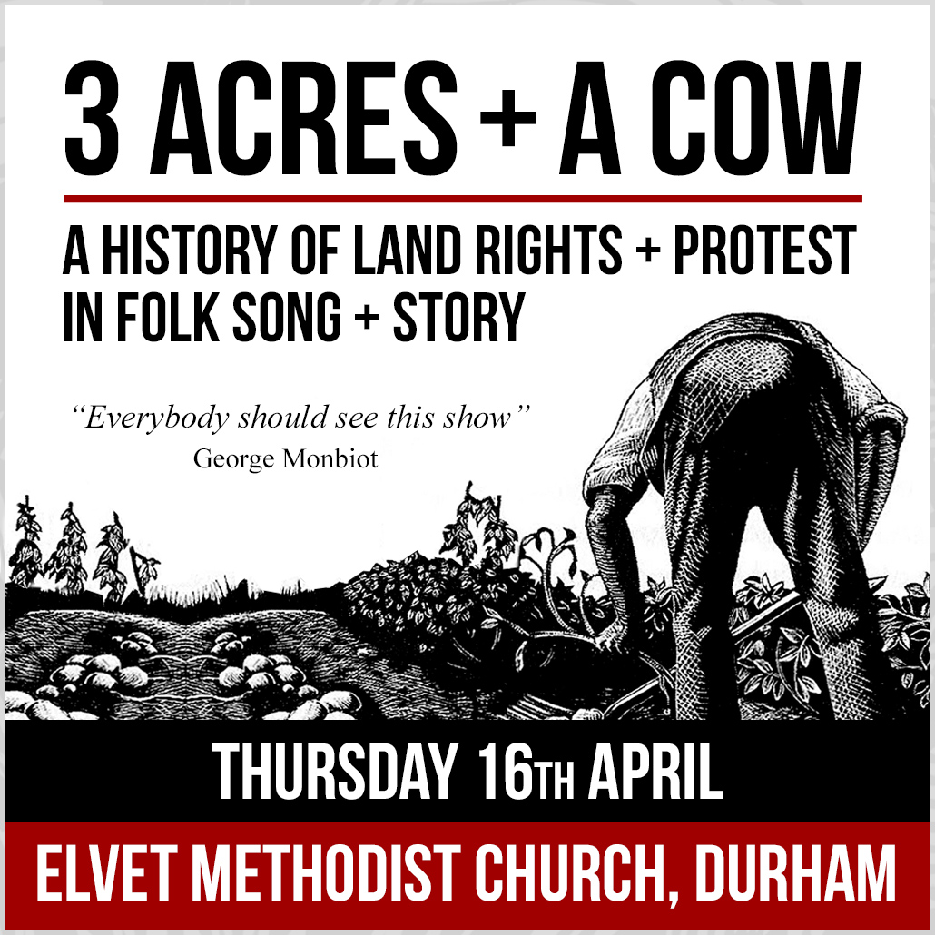 Three Acres And A Cow Facebook ad: our show is a-moo-sing!