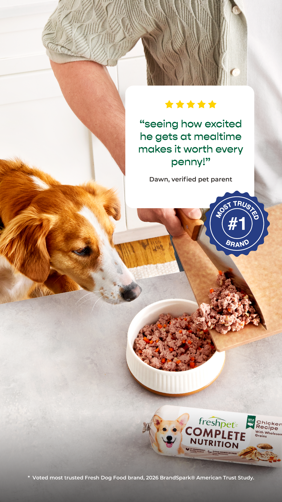 Freshpet Facebook ad