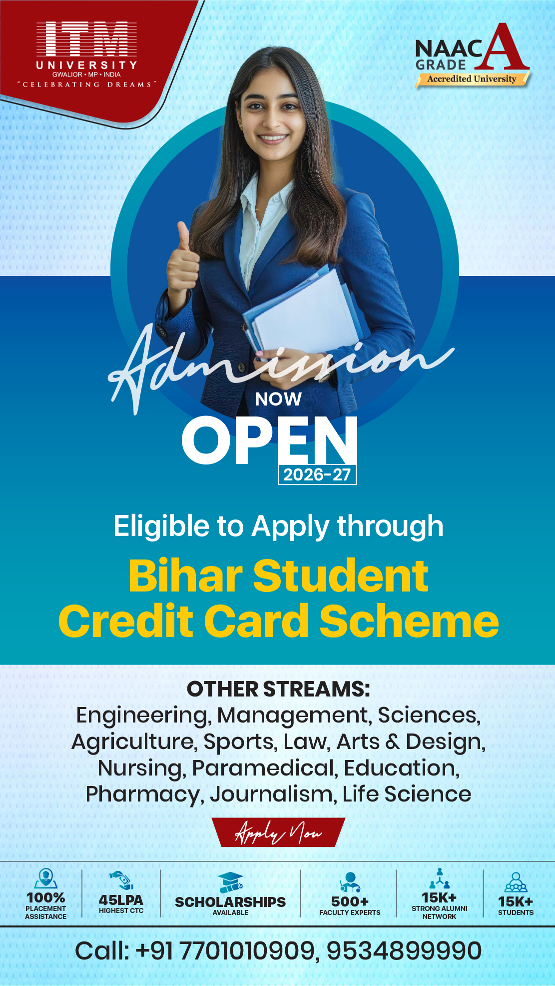 ITM-University Facebook ad